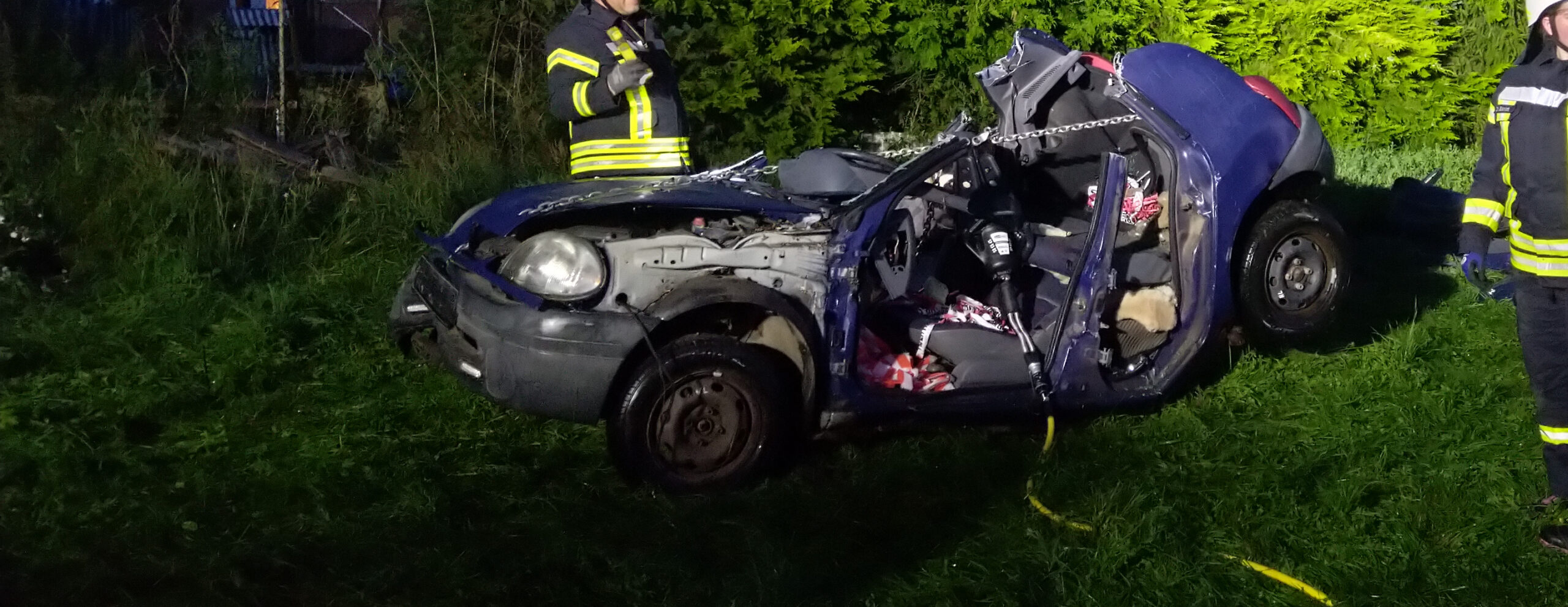 Technische Hilfe bei der FF Glöwen